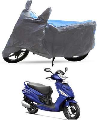 DgTrendz Two Wheeler Cover for Hero(Maestro Edge, Blue, Grey)