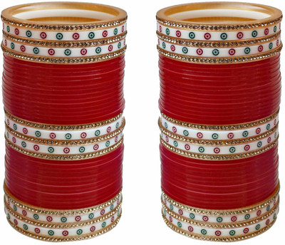 PANKSHRI ENTERPRISE Plastic Bangle Set(Pack of 76)