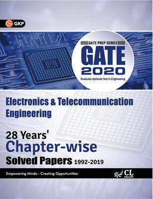 GATE 2020 Electronics & Communication Engineering - 28 Years Chapter-Wise Solved papers (1992-2019)(English, Paperback, GKP)