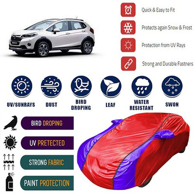 MotohunK Car Cover For Honda WRV (With Mirror Pockets)(Red, Blue, For 2019 Models)