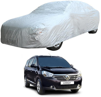 Oshotto Car Cover For Renault Lodgy (Without Mirror Pockets)(Silver)