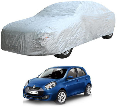 Oshotto Car Cover For Renault Pulse (Without Mirror Pockets)(Silver)