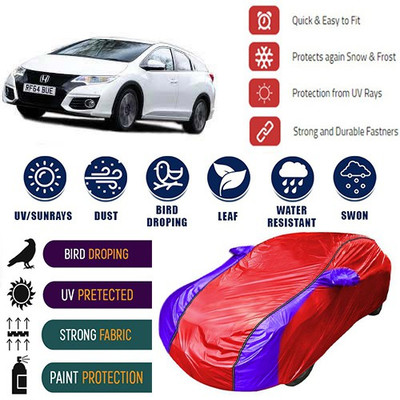 MotohunK Car Cover For Tata Estate (With Mirror Pockets)(Red, Blue, For 2019 Models)