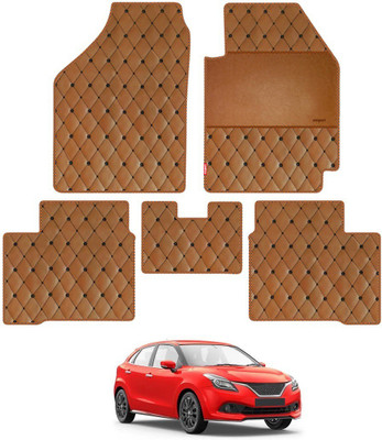 elegant Leatherite Standard Mat For  Maruti Suzuki Baleno(Brown)