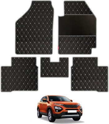 elegant Leatherite Standard Mat For  Tata Harrier(Black, White)