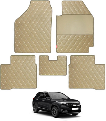 elegant Leatherite Standard Mat For  Kia Seltos(Beige)