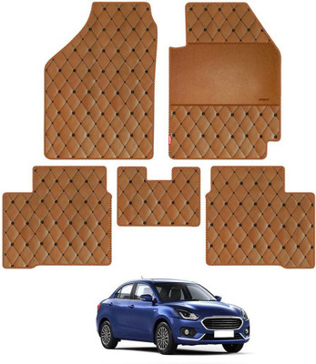 elegant Leatherite Standard Mat For  Maruti Suzuki New Dzire(Brown)