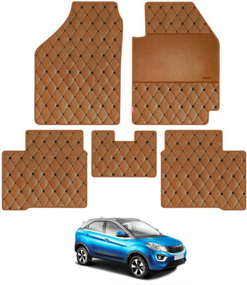 elegant Leatherite Standard Mat For  Tata Nexon(Brown)