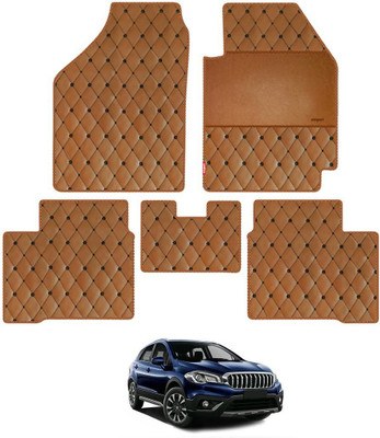 elegant Leatherite Standard Mat For  Maruti Suzuki S-Cross(Brown)