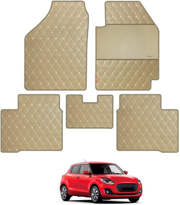 elegant Leatherite Standard Mat For  Maruti Suzuki New Swift(Beige)