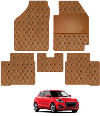 elegant Leatherite Standard Mat For  Maruti Suzuki New Swift(Brown)