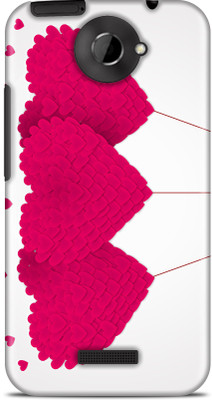 Flipkart SmartBuy Back Cover for HTC one X(White, Pink)