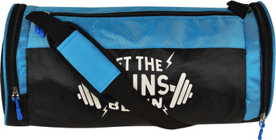 Snipper Vollye Let The Gain Begin Gym Bag(Blue, Kit Bag)