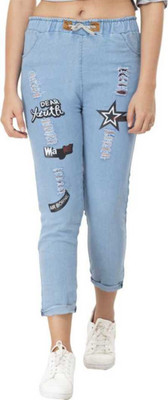 Charming Boutique Jogger Fit Women Blue Jeans
