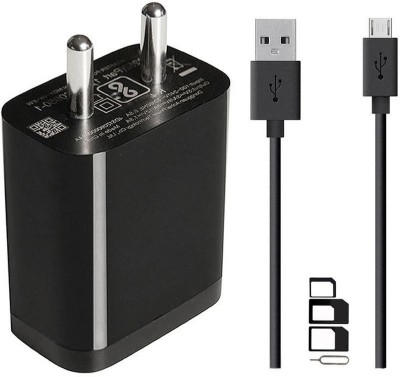 GoSale Wall Charger Accessory Combo for Micromax Canvas Infinity Pro(Black)