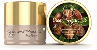 Body Cupid Shea and Argan Oil Body Butter 200ML(200 ml)