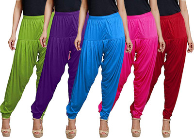 BRAND FLEX Cotton Blend Solid Patiala