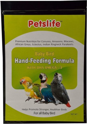 Petslife Hand Feeding Farmula Baby Food 1 kg Dry New Born Bird Food