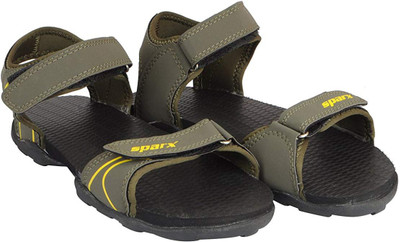 Sparx SS 703 Men Sports Sandals(Olive , 8)