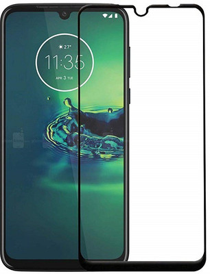Bodoma Edge To Edge Tempered Glass for Motorola Moto G8 plus(Pack of 1)