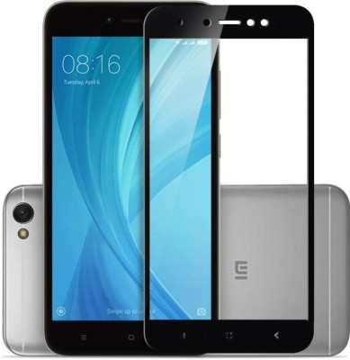 Resolute Edge To Edge Tempered Glass for Mi Redmi Y1, FULL GLUE, FULL COVERAGE(Pack of 1)