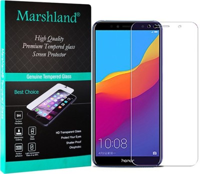 MARSHLAND Tempered Glass Guard for Huawei Y6(Pack of 1)