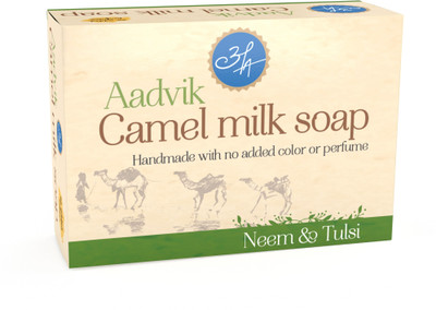 Aadvik Camel Milk Soap | Neem & Tulsi(100 g)