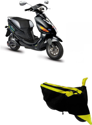 Hynak Two Wheeler Cover for Hero(Electric Cruz, Yellow, Black)
