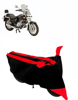 Hynak Two Wheeler Cover for Bajaj(Avenger 220 DTS-i, Red, Black)