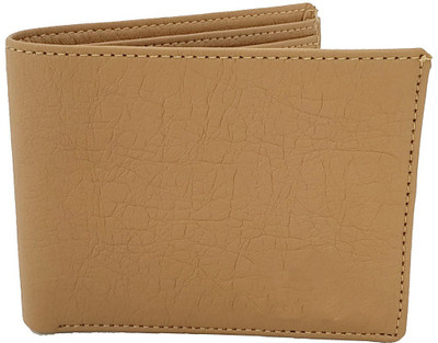 RPF Men Beige Artificial Leather Wallet(10 Card Slots)