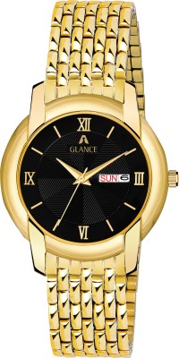 Aglance AG 7954YM03B DATE & DAY WITH LONG LAST GOLD PLATED WATCH FOR MEN AG 7954YM03B DATE & DAY WITH LONG LAST GOLD PLATED WATCH FOR MEN Analog Watch  - For Men