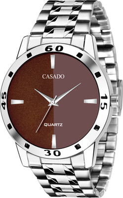 Casado Blue Two-Tone Dial & Silver-Tone Stainless Steel Chain with Water Resistant & 1 Year Quartz Machinery Warranty Blue Two-Tone Dial & Silver-Tone Stainless Steel Chain with Water Resistant & 1 Year Quartz Machinery Warranty Analog Watch - For Men Casado Blue Two-Tone Dial & Silver-Tone Stainless Steel Chain with Water Resistant & 1 Year Quartz Machinery Warranty Blue Two-Tone Dial & Silver-Tone Stainless Steel Chain with Water Resistant & 1 Year Quartz Machinery Warranty Analog Watch - For Men