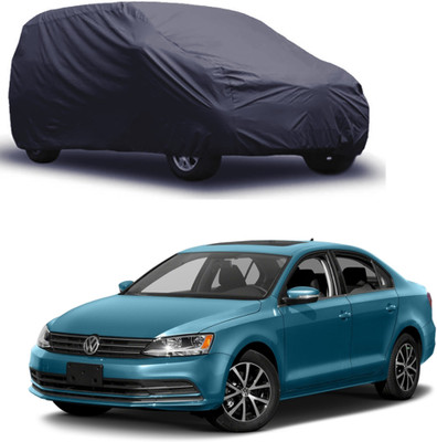 ABS AUTO TREND Car Cover For Volkswagen Jetta (Without Mirror Pockets)(Grey)