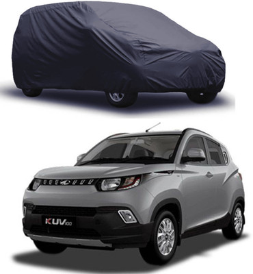ABS AUTO TREND Car Cover For Mahindra KUV100 (Without Mirror Pockets)(Grey)