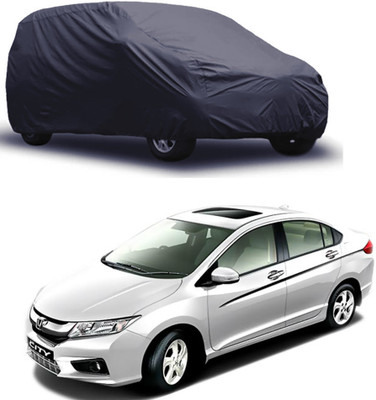 ABS AUTO TREND Car Cover For Honda City (Without Mirror Pockets)(Grey)