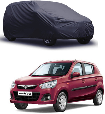 ABS AUTO TREND Car Cover For Maruti Suzuki Alto K10 (Without Mirror Pockets)(Grey)