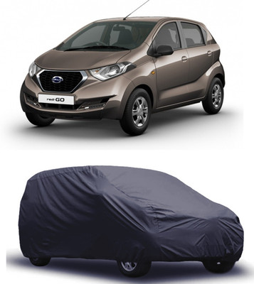ABS-Tradelink Car Cover For Datsun Go (Without Mirror Pockets)(Grey)