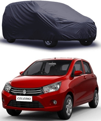 E mart Car Cover For Maruti Suzuki Celerio (Without Mirror Pockets)(Grey)