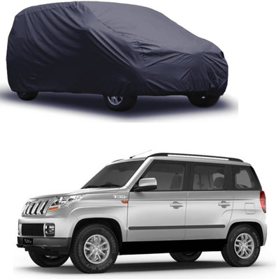 MARQUEONN Car Cover For Mahindra XUV 500 (Without Mirror Pockets)(Grey)