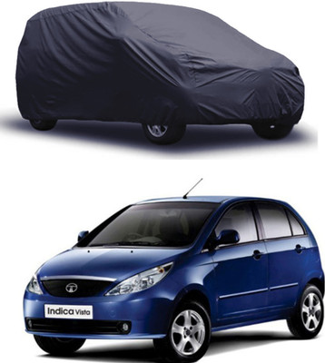 ABS AUTO TREND Car Cover For Tata Vista (Without Mirror Pockets)(Grey)