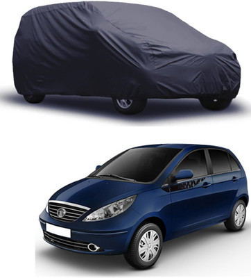 ABS AUTO TREND Car Cover For Tata Vista (Without Mirror Pockets)(Grey)