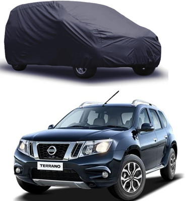 ABS AUTO TREND Car Cover For Nissan Terrano (Without Mirror Pockets)(Grey)