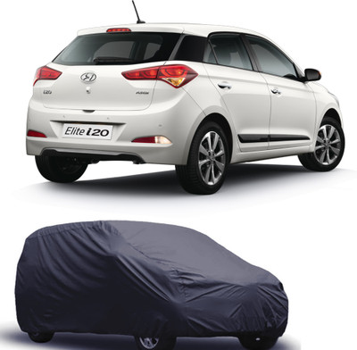ERcial Store Car Cover For Hyundai Elite i20 (Without Mirror Pockets)(Grey)
