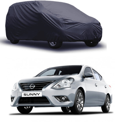 ABS AUTO TREND Car Cover For Nissan Sunny (Without Mirror Pockets)(Grey)