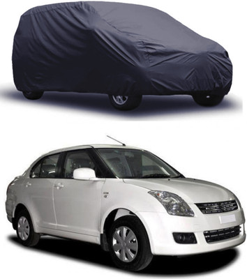 ERcial Store Car Cover For Maruti Suzuki Swift Dzire (Without Mirror Pockets)(Grey)