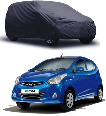 ERcial Store Car Cover For Hyundai Eon (Without Mirror Pockets)(Grey)