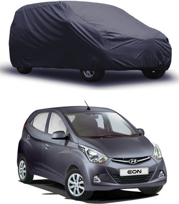 ABS AUTO TREND Car Cover For Hyundai Eon (Without Mirror Pockets)(Grey)