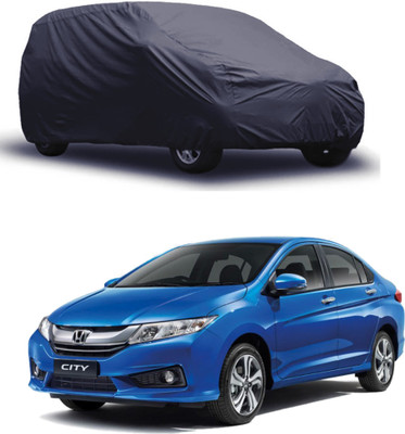 ABS AUTO TREND Car Cover For Honda City (Without Mirror Pockets)(Grey)