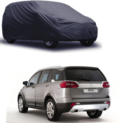 ABS AUTO TREND Car Cover For Tata Hexa (Without Mirror Pockets)(Grey)