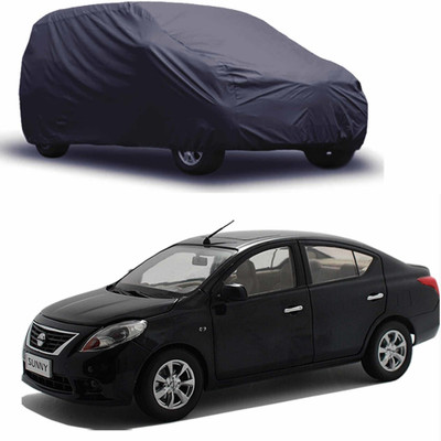 ABS AUTO TREND Car Cover For Nissan Sunny (Without Mirror Pockets)(Grey)
